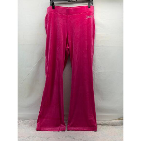 New Juicy couture, mean girls classic velour pants. X-Large - Picture 1 of 11